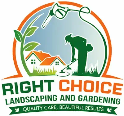 Right Choice Landscaping and Gardening Logo mid Right Choice Landscaping and Gardening Logo mid